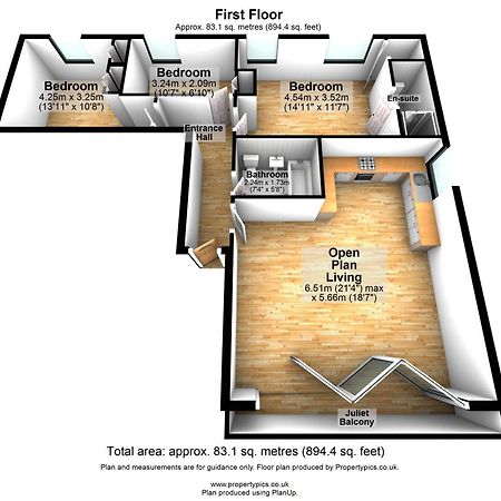 Spacious, 3 Bedroom, 2 Bathroom, Surbiton מראה חיצוני תמונה